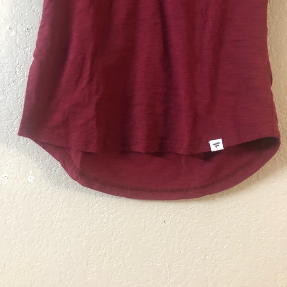 NHL Fanatics Women's AZ Coyotes Red/Heathered Gray True Classics Henley, Small - Picture 7 of 12